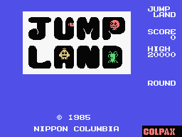 Jump Land Title Screen
